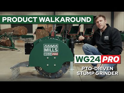 WG24 PRO PTO Stump Grinder - Woodland Mills